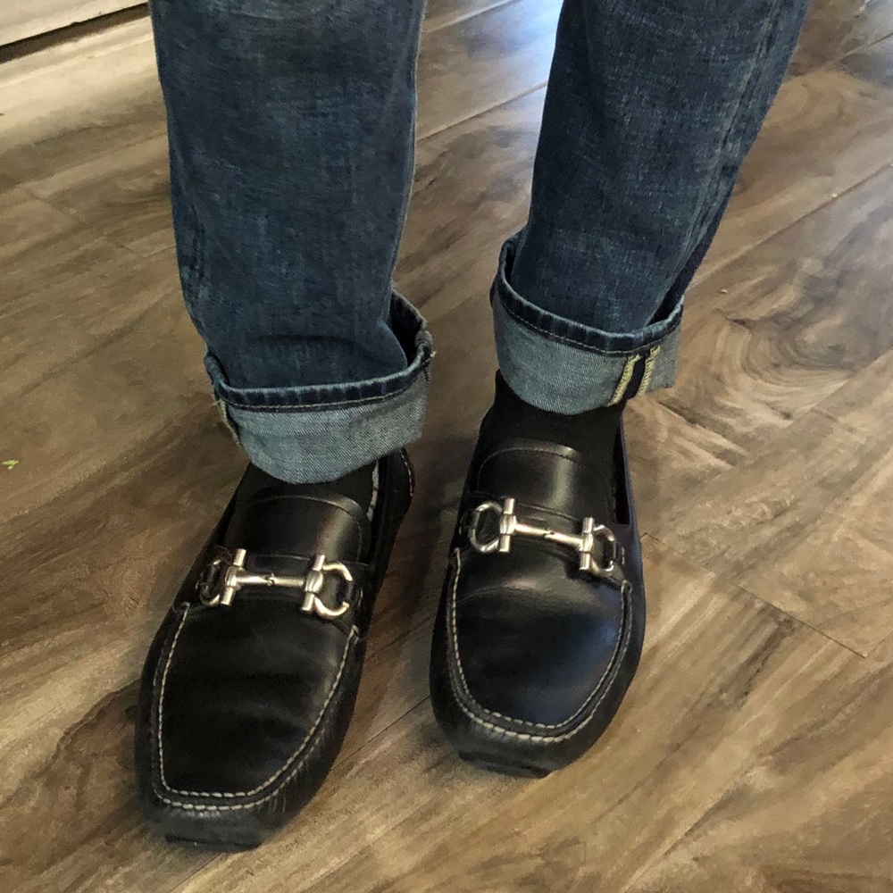 Men’s Ferragamo Driving Moccasins